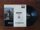 Decca SXL 2124 Beethoven Symphony No. 5 Georg Solti VPO UK WBG EX+