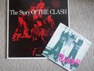 THE CLASH - THE STORY OF THE CLASH Volume 1 Double Album + WHITE RIOT 7