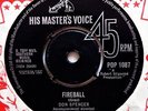 DON SPENCER Fireball XL5 VINYL 45 Cult TV Theme Thunderbirds Gerry Anderson 7