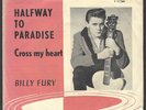 Billy Fury - Halfway to paradise/Cross my heart DENMARK EXPORT PS -61 ALT SLEEVE