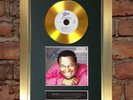 GOLD DISC LUTHER VANDROSS Forever for Always Signed Autograph Mounted Repro #154