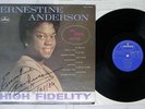 ERNESTINE ANDERSON MY KING SWING MERCURY SFX-7422 Japan with autograph VINYL LP