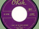 ANNIE LAURIE I Don't Get My Kicks Anymore / Lonesome and Blue 45rpm Okeh 1952