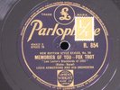 Louis Armstrong-Memories of You/Boswell Sisters/Parlophone R 854/E+ to N-