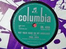 PAUL ANKA - Put Your Head On My Shoulder / Don't Ever Leave Me 78 rpm disc (A++)
