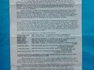 Orig BEATLES Early Fan Club Letter plus Concert Engagements Summer Tour 1963