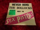 SEX PISTOLS Spots Never mind the bollocks with coloured single and poster