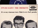 EP The Crickets (Buddy Holly)- It´s so easy  + 3  UK 1960