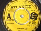 BEN E. KING -IT'S ALL OVER /LET THE WATER RUN DOWN -UK ATLANTIC PROMO AT 4007.