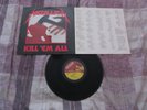 METALLICA - KILL EM ALL - UK LP RECORD - 1983 - MUSIC FOR NATIONS - MFN 7 METAL