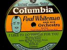 PAUL WHITEMAN BING CROSBY KING OF JAZZ songs COLUMBIA 2170-D E+ cond. 78