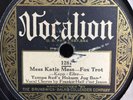 TAMPA RED'S HOKUM JUG BAND VOCALION 1281 BLUES 78 RPM V+/E-