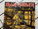 IRON MAIDEN: Piece of Mind USA HARVEST Heavy Metal ORIG w/ Inner Vinyl LP