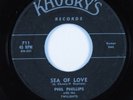Doo Wop 45 PHIL PHILLIPS Sea Of Love KHOURY'S HEAR