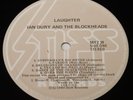IAN DURY  STIFF RECORDS LAUGHTER NEW ZEALAND PRESSING VINYL LP