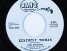 Rock 45 NEIL DIAMOND Kentucky Woman BANG HEAR VG+/VG++ promo