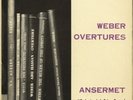WEBER OVERTURES - ERNEST ANSERMET **VERY RARE DECCA SXL 2112 WBG UKW - STEREO