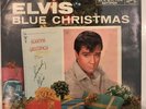 Elvis Presley Ps 45 Usa Rca Victor 447-0720 Blue Christmas Gold Standard Series