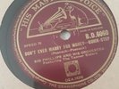 sid phillips and his orch with the tanner sisters 78 rpm dont marry for money .