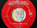 HEAR Big Boy Groves 45 I Gotta New Car/Midnight Special SPARK R&B rocker orig