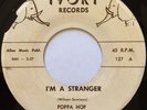 TEXAS BLUES 45 / POPPA HOP / MY WOMAN HAS A BLACK CAT BONE / STRANGER IVORY 127