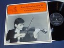 JS BACH partita 2 violin solo Christian BADEA duchesne mint lp