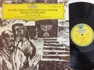 DG 139 128 SLPM TULIP ELGAR cello concerto BLOCH Schelomo PIERRE FOURNIER NM
