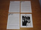 U2 - THE LONGEST DAY - MILTON KEYNES - 1985 PROMO PRESS PACK (RAMONES REM)