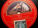 CAMILLE SAINT SAENS AT PIANO & WILLAUME violin 1919 gramophone 037920 78 rpm
