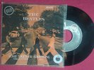 THE BEATLES - VENGAN JUNTOS / ALGO - PROMO MEXICO 7 first time WHITE LABEL 45 ps