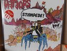 THE METEORS - Stampede RED VINYL LP Gatefold Sleeve (NEW) PSYCHOBILLY