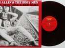 GG Allin & The Holy Men ?-You Give Love A Bad Name LP DARK RED / MAROON WAX Punk