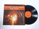 THE WHO   THE BEST FROM TOMMY   1984 POLYDOR CLASSIC ROCK VINYL LP   NICE AUDIO