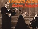 EURODISC STEREO - OISTRACH / RICHTER - BRAHMS / PROKOFIEFF VIOLIN SONATAS - NM