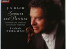 ITZHAK PERLMAN BACH COMPLETE VIOLIN SOLO EMI DIGITAL ED.1 2LP BOX NM