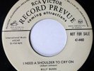 BILLY BUNN & BUDDIES 45 I'm afraid / I need a shoulder... RCA DJ Doowop Kz 161