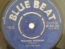 JOE FRANCIS - WICKED WOMAN / KING JOE'S SKA - BLUE BEAT ( SKA 7 )