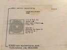Cameo “Ugly Ego” Acetate LP Vinyl Record 1978 Original US Pressing Allen Zentz
