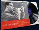 Columbia 33cx 1140 mono ed1 blue/gold brahms violin sonatas 1/2  igor oistrakh