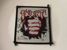 FIST ORIGINAL VINTAGE SEW ON PATCH FROM 1980's  NEW OLD STOCK NWOBHM METAL