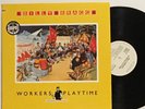 Billy Bragg WORKERS PLAYTIME 1988 Elektra wlp AUDIOPHILE translucent vinyl NM