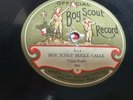 Official Boy Scout 78 RPM Record 1096 “BOY SCOUT BUGLER CALLS”/