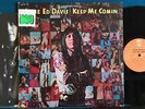 JESSE ED DAVIS KEEP ME COMIN ORIG 1973 PROMO NM INSERT NATIVE PSYCH BLUES ROCK