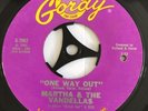 Martha & The Vandellas 'One Way Out ' Original Gordy 1966 Northern