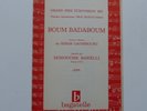 Partition 24 pages Boum badaboum SERGE GAINSBOURG MINOUCHE BARELLI EUROVISION 67