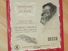 /GEORGES ENESCO & CHAILLEY RICHEZ / JS BACH / DECCA  FAT 133097 FRANCE ONLY LP