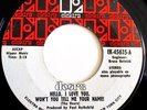 THE DOORS PSYCH 45 HELLO I LOVE YOU * RARE LONG TITLE FIRST PRESSING LABELS