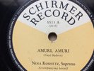 Nina KOSHETZ:  Schirmer Buff & White #5513: Sadero & Gypsy Songs