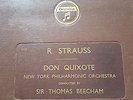 RICHARD STRAUSS DON QUIXOTE ALFRED WALLENSTEIN CELLO & RENE POLLAIN VIOLA