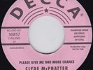 Northern Soul-CLYDE McPHATTER--Please Give Me One More Chance-DRIZABONE-Pressure